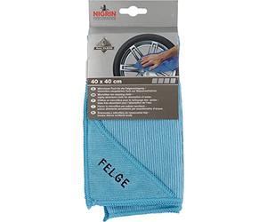 NIGRIN 71118 Chiffon en Microfibres pour Jantes, Blue