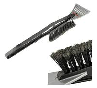 NIGRIN plastique Grattoir à givre/neige (L x l x H) 9.5 x 9.8 x 45 cm pour voitures noir, argent
