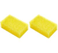 NIGRIN 71502 Éponge Anti-Insectes, Jaune (Lot de 2)