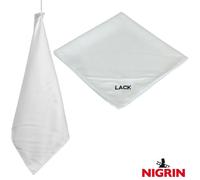 Nigrin Auto Chiffon Microfibre 40x40cm Fin Chiffon de Polissage Peinture Verre Cockpit Chiffon d'Entretien