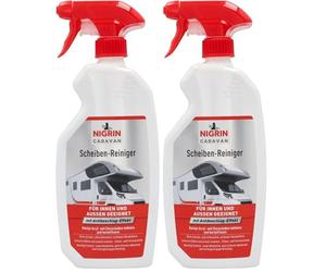 NIGRIN Caravan Nettoyant acrylique et vitres pour intérieur et extérieur 0,75 l (Lot de 2)