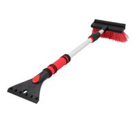 NIGRIN Gratte-givre avec balai à neige, 610 mm, noir / rouge