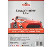 Nigrin Kunststoff-Politur La Acrylique Plexiglas Cabriolet Pkw Phares