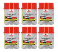 Nigrin mastic fibre de verre 2K avec durcisseur 6x 500g mastic auto mastic de réparation