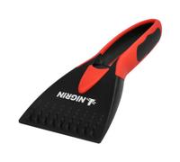 NIGRIN Nigrin Grattoir à glace noir/rouge avec poignée ergonomique en soft-touch Quantité:21
