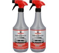 NIGRIN Produit anti-insectes avec formule de nettoyage auto-active, 1000 ml (Lot de 2)