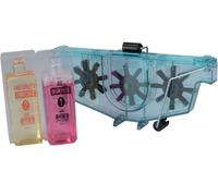 Nigrin Vélo Set Chaîne Nettoyeur de Chaîne Brosse Ketten-Reinigungsgerät Huile