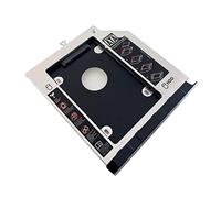 NIGUDEYANG 2nd HDD SSD Cadre optique Caddy adaptateur pour HP Probook 450 G3 avec panneau avant et support de montage en métal
