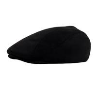 NihaoWXM Casquette Plate Homme Béret en Daim for Hommes et Femmes, Mode Vintage, Chapeau de Journal décontracté, visière Plate, bérets, Automne Hiver(Black)