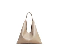 NihaoWXM Grand Sac Porté Èpaule Femme Cuir Grand sac à main en cuir souple for femme, fourre-tout simple et décontracté, idéal for les déplacements l'épaule(Color 2)