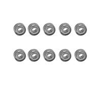 Nihcora 10Pcs Miniature Scellé MéTal Blindé MéTrique Roulement une Billes Radial ModèLe: MR52-ZZ 2X5X2.5Mm