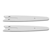 Nihcora 2 PièCes 4 Pouces Mini Plaque de Guidage de TronçOnneuse Barre de Guidage de Remplacement pour Accessoires de PièCes de TronçOnneuse éLectrique 4 Pouces
