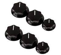Nihcora 6Pcs Bouton de Commande Boutons de Commande Audio de Volume pour PièCes de Guitare éLectrique Jazz