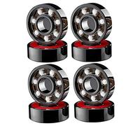 Nihcora 8 Roulements en CéRamique de PièCes RéSistantes à l'usure à Grande Vitesse pour la Roue de Planche à roulettes de Skate