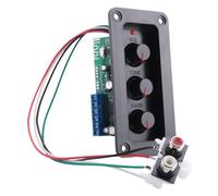 Nihcora Carte Audio de Puissance D'Amplificateur Bluetooth 5.0 Carte D'Amplificateur de Puissance de ScèNe Mono 30W, DéCodeur de Disque U, avec Ligne AUX