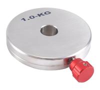 Nihcora Contrepoids de 1 kg en acier inoxydable, marteau lourd, trou intérieur 20,5 mm, fixation télescopique, instrument équatorial, pièces de rechange et accessoires pour télescopes.