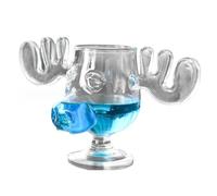 Nihcora Ensemble de Tasses de Vacances de Noël, Tasses en Verre, Verres de Vacances pour, Pouvant Contenir 8 Onces