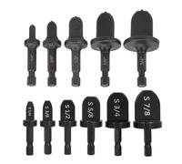 Nihcora Ensemble D'Extension de Tube en Cuivre de 11 Pièces, Roulement en Acier à Tige Hexagonale, Foret, Extenseur de Tube en Cuivre, Outil de Tube en Cuivre Souple