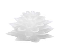 Nihcora Lotus Lustre Abat-Jour Bricolage Lotus Fleur Six-Couche Abat-Jour Romantique Chambre Pendentif ÉClairage Couverture HôTel Bar DéCor