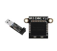 Nihcora MKS EMMC Carte d'extension de mémoire 32G + adaptateur MKS EMMC V2 USB 3.0 pour Neptune 4/4 Pro/4 Plus/4 MAX