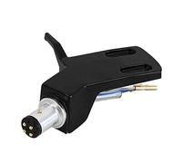 Nihcora Platine Headshell Alliage D'Aluminium Headshell Remplacement Phono Stylet Cartouches Rack Noir