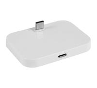 Nihcora Station d'accueil USB-C pour téléphone portable de bureau de type C Argenté