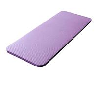 Nihcora Tapis de Yoga éPais de 15 MM Tapis de CoudièRe de Genou de Mousse de Confort pour l'exercice Yoga Pilates Coussinets D'IntéRieur EntraîNement de Remise en Forme, Violet