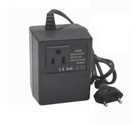 Nihcora Transformateur de Puissance Régulateur de Tension Convertisseur de Tension 220 V à 110 V Transformateur Abaisseur Inverseur 200 W Prise UE