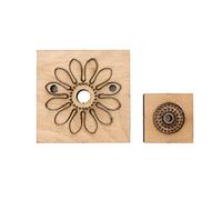 NIHENHAO 1 Ensemble Scrapbook gaufrage découpe Moule en Cuir pour Artisanat d'art Tissu Accessoire Porte-clés Fabrication de Bijoux en Bois