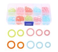 NIHENHAO 240 pièces Rond Tricot Tricot Marquage Cercles Anneaux marqueurs Crochet Outil en Plastique