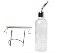 NIHENHAO 350 ML sans IP Distributeur d'eau pour Petits Animaux Distributeur d'eau Suspendu pour Hamster Furet pour Animaux de Compagnie
