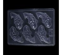 NIHENHAO 3D Poisson en Plastique Gâteau Chocolat Moule Gelée À La Main Sugarcraft Moule PP