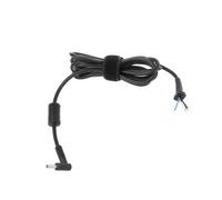 NIHENHAO 4.5x3.0mm pour Prise C Tip connecteur Rond à Angle Droit câble d'alimentation pour Ordinateur Portable 168 cm/58.9in pour Ordinateurs Portables ell cuivre