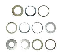 NIHENHAO Anneaux de réduction circulaires Disque de Coupe en Acier Inoxydable Haute Vitesse Conversion Outils de Travail du Bois 11 pièces