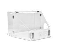 NIHENHAO Boîte de meulage avec éclairage LED - Boîte de polissage et de gravure avec 2 trous - Pratique