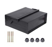 NIHENHAO Boîte de Projet de boîtier électronique en Plastique étanche Noir 200x175x70mm en Plastique