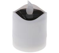 NIHENHAO Bougie LED à énergie Solaire Lampe Scintillante Jaune Festival Mariage en Plastique