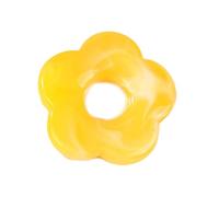 NIHENHAO Breloques pendentifs en résine teintée en forme de fleur creuse à cinq pétales, accessoires de bijoux pour boucles d'oreilles, bijoux artisanaux