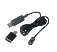 NIHENHAO Câble de Batterie 9V Convertisseur 5V à 9V avec Adaptateur en Plastique Noir