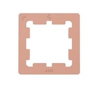 NIHENHAO Cadre de Contact CPU AM5 Boucle de Fixation de Correction de Flexion du Cadre du processeur pour Plaque de Support de processeur 7950X 7900X 7700X 7600X Cuivre