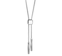 NIHENHAO Cravate bolo en métal pour homme carnaval cravate petit cube pendentif bolo cravate pour chemise pull cravate décorative pour homme - Argent
