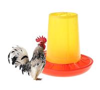 NIHENHAO Distributeur Automatique d'eau de Poulet Abreuvoir Distributeur d'eau de Poulet Mangeoire à Volaille Seau de Nourriture Mangeoire d'eau de Poulet en Plastique pour Canard