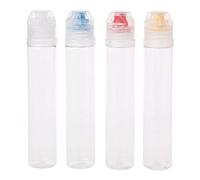 NIHENHAO Distributeur de Condiments de Bouteille à Presser en Plastique de Cuisine pour Sauce à Salade Ketchup en Plastique