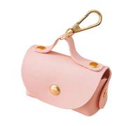 NIHENHAO Distributeur de sacs à déjections canines pratique pour chien - Rose