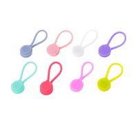 NIHENHAO Enrouleur de câble à Attache torsadée Super Forte Organisateur de Support de Cordon de Bureau en Plastique