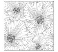 NIHENHAO Fleurs Fond Silicone Tampon Transparent Joint Étanchéité Scrapbooking Gaufrage Album Décor Artisanat Silicone