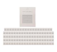 NIHENHAO Lot de 100 anneaux en éponge élégants pour cartes de mariage et voyages