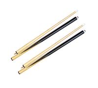 NIHENHAO Lot de 2 queues de Billard en Bois 145 cm/57 Pouces à Assembler pour Enfants et Adultes