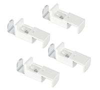 NIHENHAO Lot de 4 Supports de Fixation pour Store en Forme de L pour Rideau Enrouleur de fenêtre