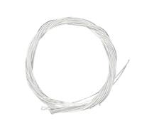 NIHENHAO Lot de 6 cordes de guitare classique en nylon plaqué argent